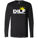 DILF Damn I Love Filipinas Unisex Jersey Long Sleeve T-Shirt
